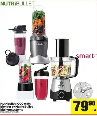 Real Canadian Superstore Nutribullet 1000 walt blender offer