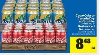Real Canadian Superstore Coca-cola canada dry softdrinks offer