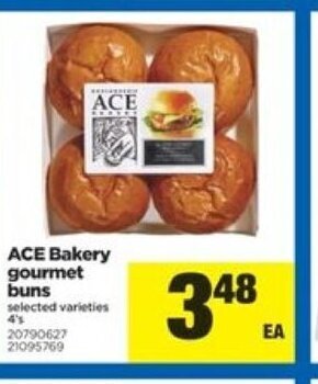 Real Canadian Superstore Ace bakery gourmet buns offer
