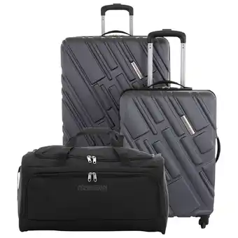 Best Buy American Tourister Ellipse 3-Piece Hard Side Expandable Luggage Set - Gunmetal Grey offer