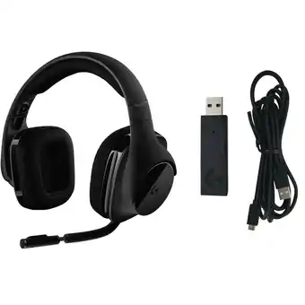 Best Buy Logitech G533 Wireless Gaming Headset DTS 7.1 Surround Sound Pro-G Audio Drivers - Certified Refurbished offer