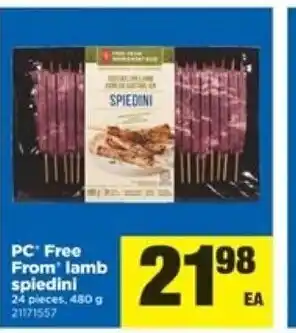 Real Canadian Superstore Lamb spiedini offer