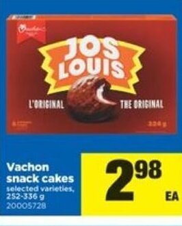 Real Canadian Superstore Vachon snack cakes offer