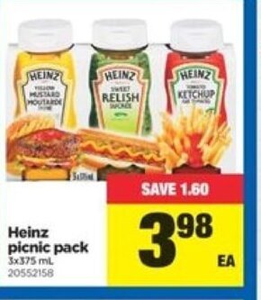 Real Canadian Superstore Heinz picnic pack offer