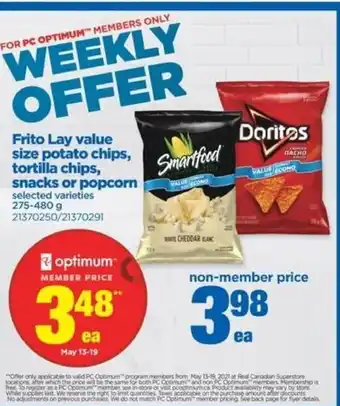 Real Canadian Superstore Frito lay value offer