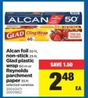 Real Canadian Superstore Alcan foil non stick offer