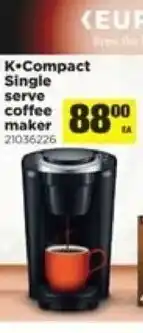Real Canadian Superstore K-Compact single serve coffee maker offer