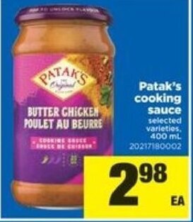 Real Canadian Superstore Patak's cooking sauce offer