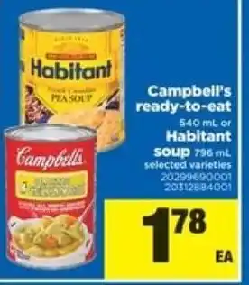 Real Canadian Superstore Campbell's ready to eat offer