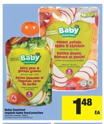 Real Canadian Superstore Baby gourmet organic baby pouches offer