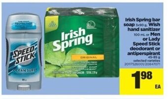 Real Canadian Superstore Irish spring bar soap offer