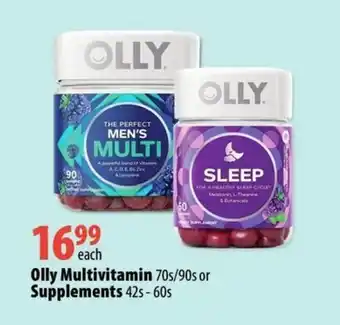 Olly multivitamin supplements