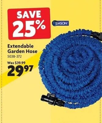 Home Hardware Extendable garden hose offer