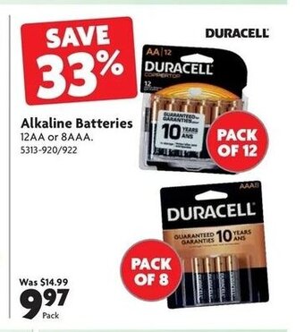 Home Hardware Alkaline batteries offer