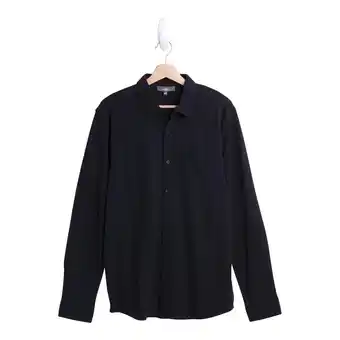 Giant Tiger Mountain Ridge Men's Solid Long Sleeve Shirt with Full Button Placket offer