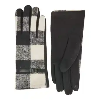 Giant Tiger lily morgan Women's Novelty Touch Polyester Gloves with Stylish Plaid Design offer