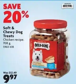 Home Hardware Soft & chewy dog treats offer
