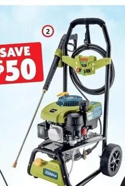 Home Hardware Gas pressure washer offer