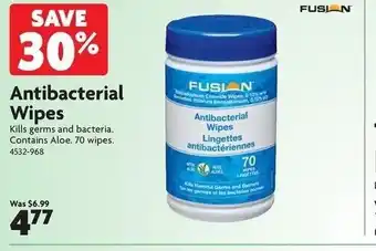 Home Hardware Antibacterial wipes offer
