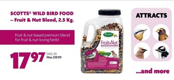 Home Hardware Scotts wild bird food offer