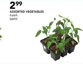 Lowe's Assorted vegetables offer