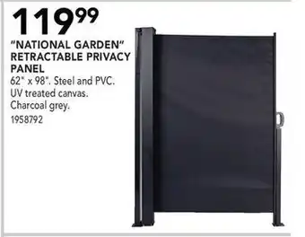 Lowe's National garden petractable privacy offer