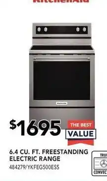 Lowe's Freestanding electric range offer