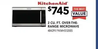 Lowe's Over the range microwave offer