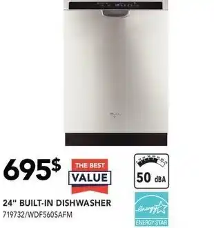 Lowe's 24" Built-in dishwasher offer