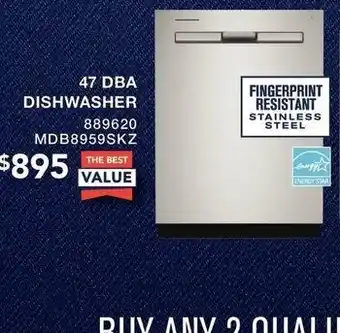 Lowe's 47 Dba dishwasher offer