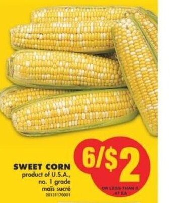 No Frills Sweet corn offer