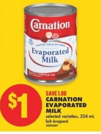 No Frills Carnation evaporated milk offer