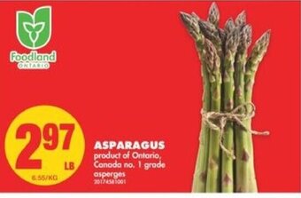 No Frills Asparagus offer