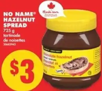 No Frills No name hazelnut spread offer