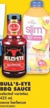 No Frills Bull's eye bbq sauce offer