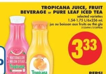 No Frills Tropicana juice offer