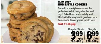 Farm Boy Homestyle cookies offer
