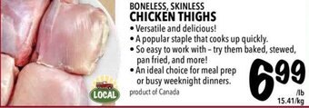 Farm Boy Chicken thighs offer