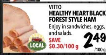 Farm Boy Healthy heart black forest style ham offer