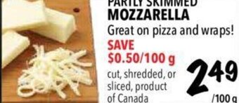 Farm Boy Partly skimmed mozzarella offer