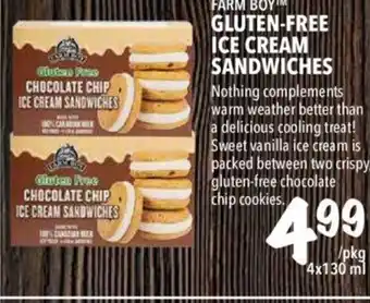 Farm Boy Gluten-free ice cream sanwiches offer