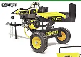 Canadian Tire Gas-Powered Log Splitter offer