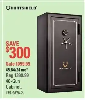 Canadian Tire 40-Gun Cabinet offer
