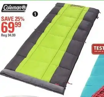 Canadian Tire 3-in-1 Sleeping Bag offer