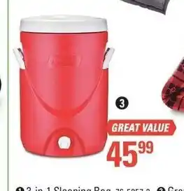 Canadian Tire 19L Jug with Antimicrobial Lining offer