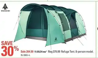 Canadian Tire Refuge Tent offer
