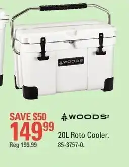 Canadian Tire 20L Roto cooler offer