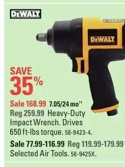 Canadian Tire Heavy duty impact wrench drives offer