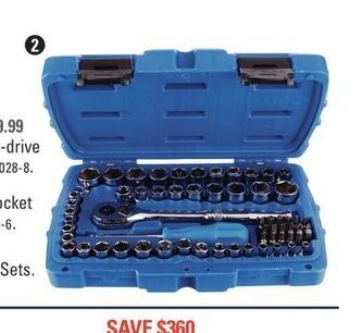 Canadian Tire 62-Pc Socket Set offer