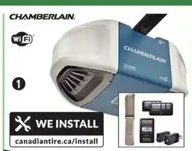 Canadian Tire HP Belt-Drive Garage Door Opener with Wi-Fi Technology offer